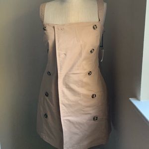 Forever 21 Women’s Cargo Khaki Button Dress